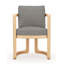 Muse Outdoor Teak Dining Armchair-1914811286