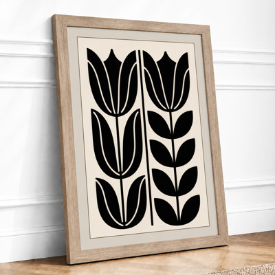 Geometric Botanicals Botanical - Framed Print