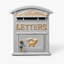 Berkay Metal Wall Mounted Post Box-783721075
