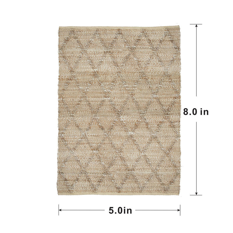 Clewis Geometric Indoor Rug, Rectangle 5' x 8'