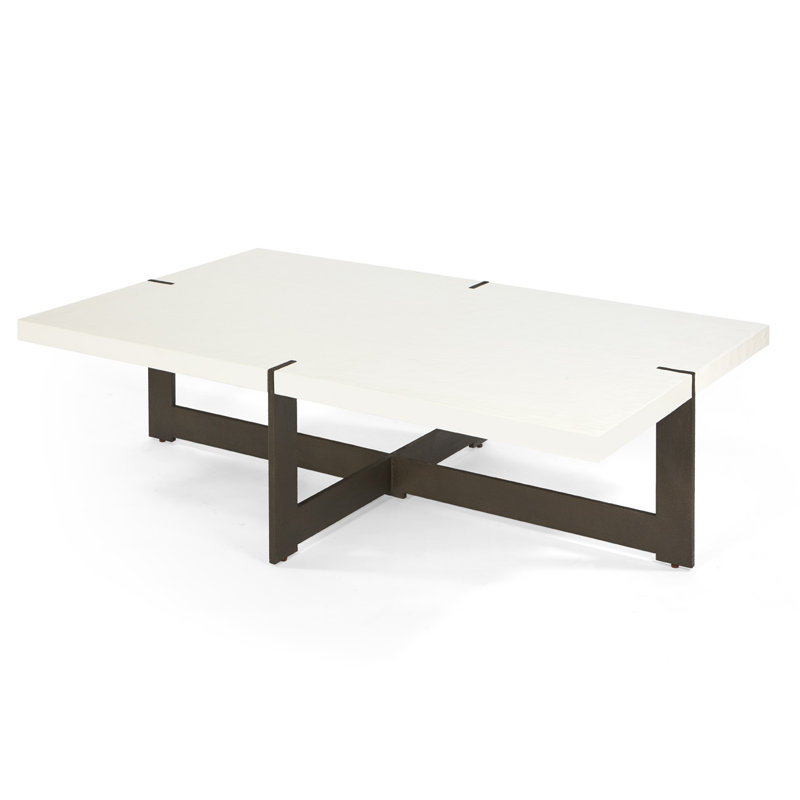 Jackson Coffee Table, Santorini White