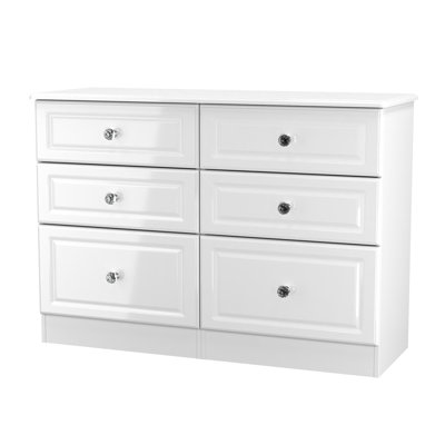 Fully Assembled Jacey 6 Drawer 111.8Cm W Chest