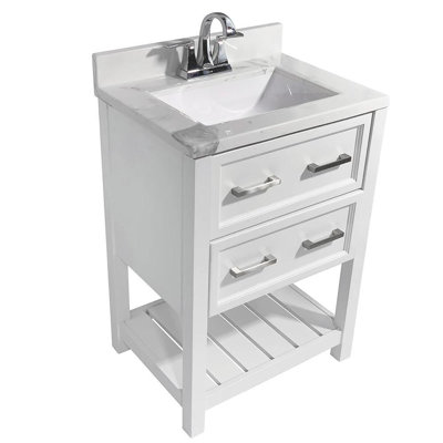 Ensemble de meuble-lavabo simple 25 po Milan
