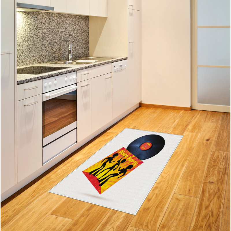 Vinyl High Density Long Fiber Poly Threads Decorative Area Rug Carpet, Rectangle 2'7" x 5'