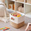 Bac de rangement en tissu Gracie Oaks-1863354967