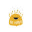 «Little Monsters Be Happy», reproduction d'impression-52840913-52840915-52840930