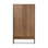 Armoire Ombret - brun foncé brossé