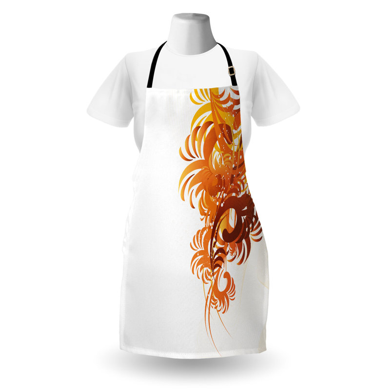No Pattern Bib Apron