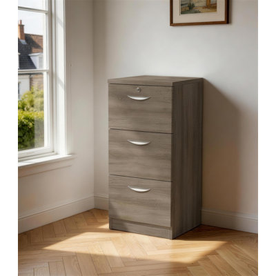 Effie 48cm Wide 3 -Drawer File Cabinet
