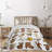 Dog Farmhouse / Country Polyester Coverlet