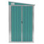 Wall-mounted Garden Shed Outdoor Tool Storage Shed Galvanised Steel-69346769-115281286
