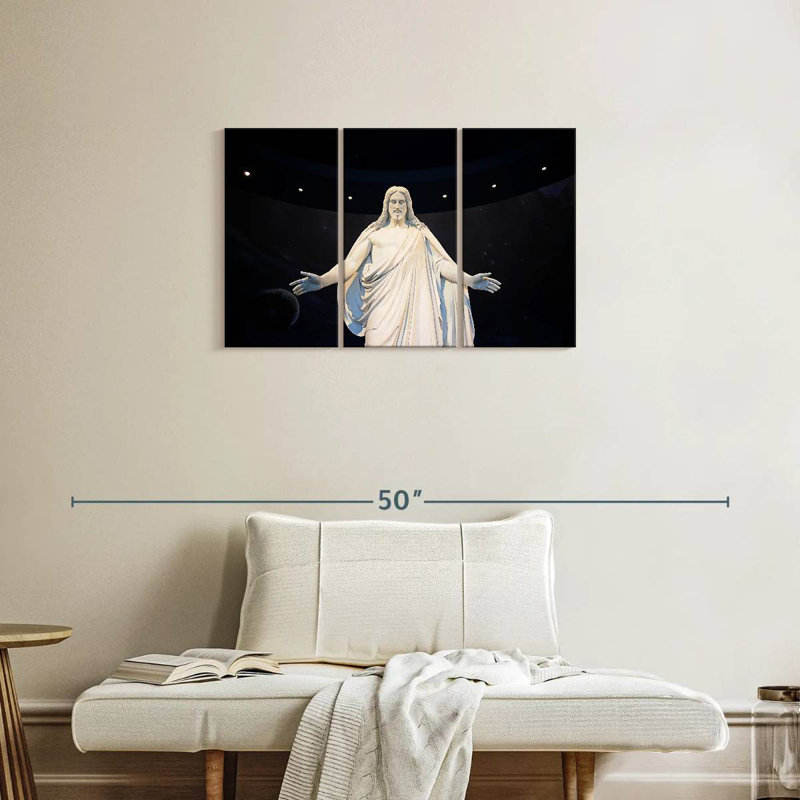 Leisha LDS Jesus, 20" H x 33" W