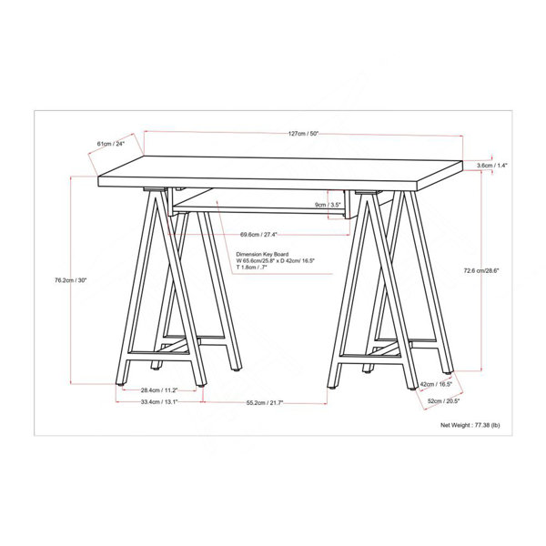 Dimensions du produit