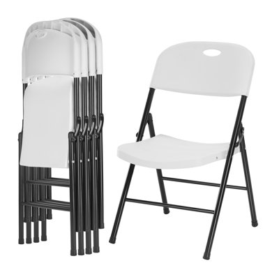 Chaise pliante en plastique robuste