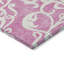 Tapis rose en polyester tissé à la machine intérieur / extérieur Chayden-98168866