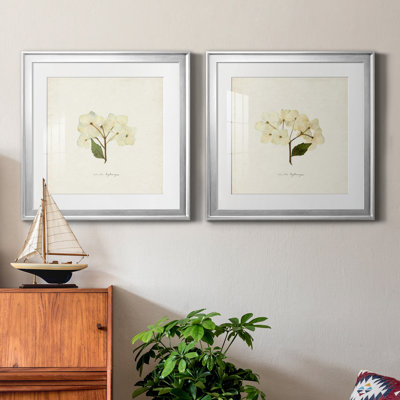Cornales Hydrangea I Cornales Hydrangea I - ensemble de 2 reproductions de cadres photo
