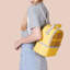 Sac isotherme à deux niveaux, jaune-1096102671