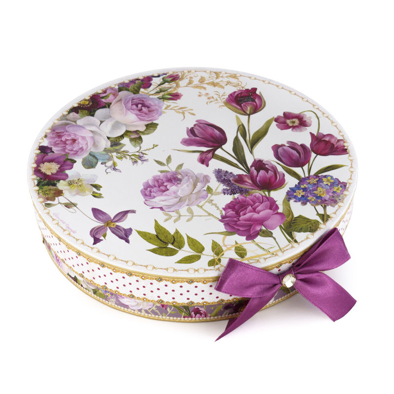 Cake Plate Tulip In Gift Box
