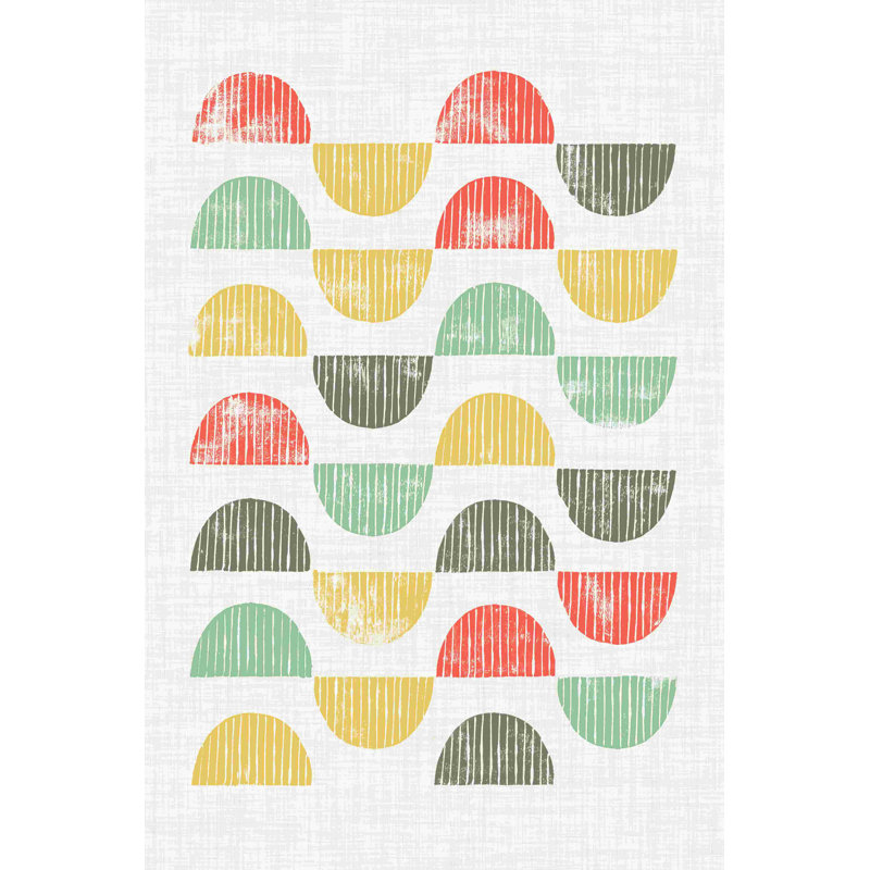Mod Block Prints I, 36" H x 24" W  