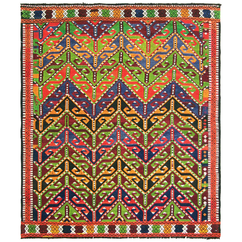 One-of-a-Kind 3'9" X 4'5" Area Rug