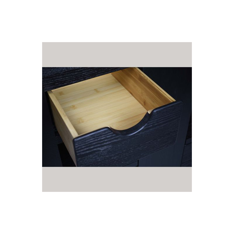 Vintner 36" Single Bathroom Vanity Base Only, Noir
