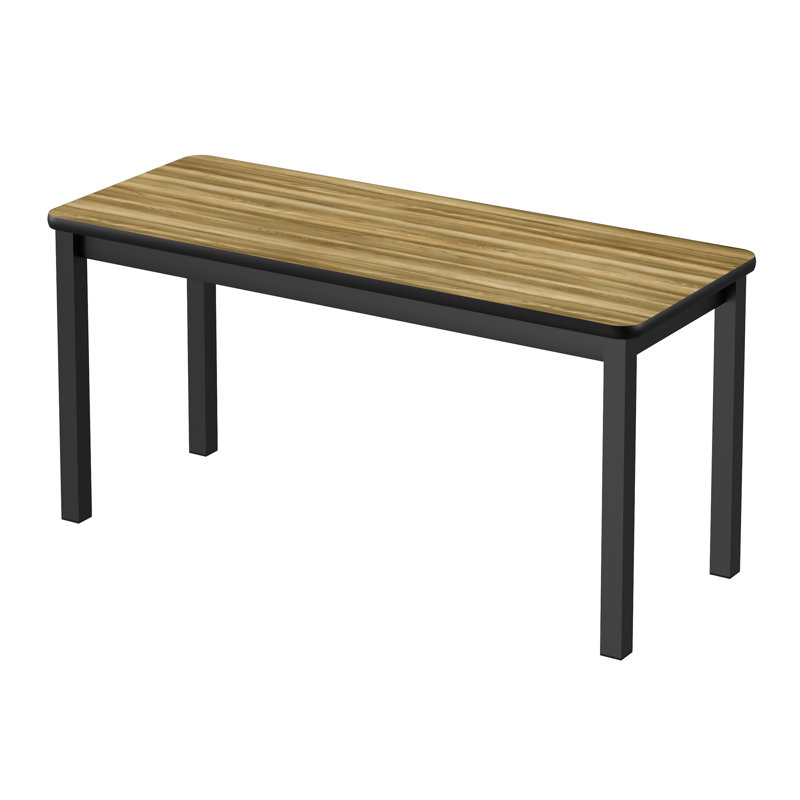 Table rectangulaire d'activités, H 29 po x L 60 po x l 24 po, Noyer blanc colonial