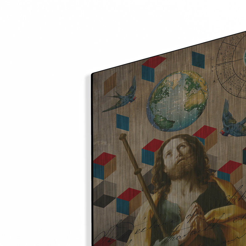 'The Alchemist' by Elo Marc, Metal Wall Art, 24" H x 16" W