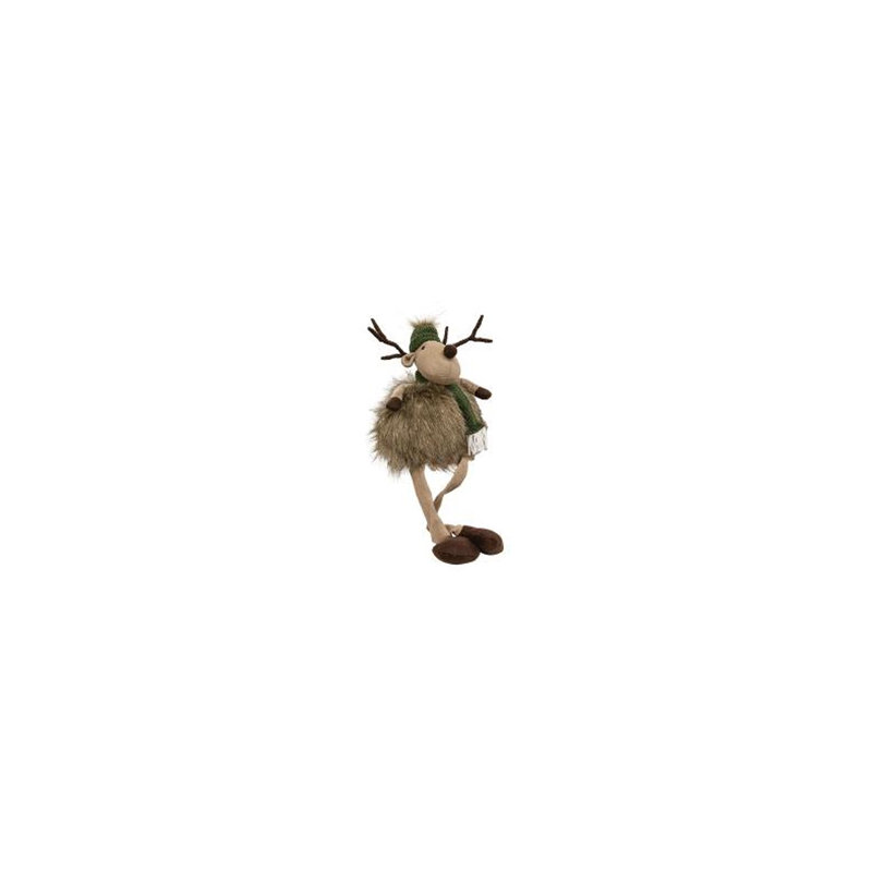 Renne vert pailleté