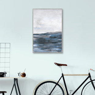 Bluescape 2 By Willowbrook Fine Art Framed Wall Art