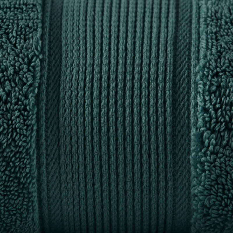 Ultra-Soft Cotton Absorbent Towel Set, Dark Green