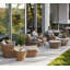Basket Outdoor Round Coffee Table-70344368-70344362