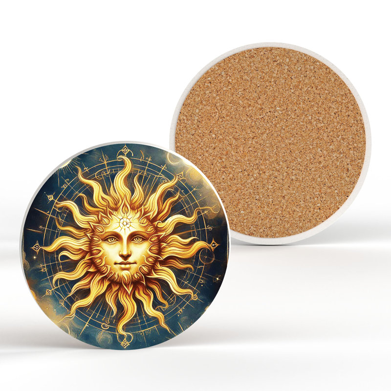 West Country Wizard Round 1 Piece Coaster