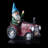 Ghita Plastic Abstract Garden Stake