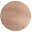 Round Wood Coffee Table - 31.3" Natural Finish, Modern Living Room Accent Table