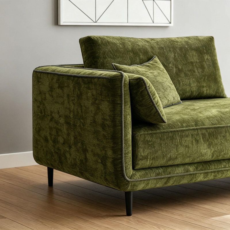Flâneuse rembourrée, Vert