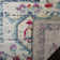 Christa Oriental Light Gray/Fuchsia Area Rug