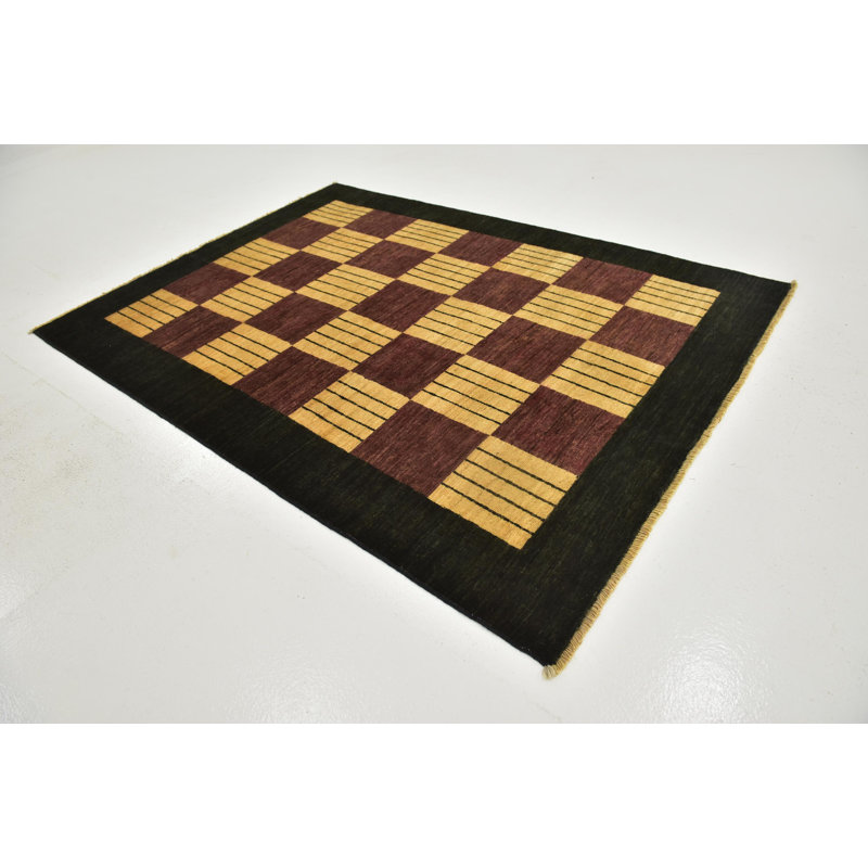 Didcot One-of-a-Kind 4'10" X 6'6" New Age Wool Area Rug in