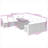  Garden Sofa Set Black