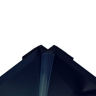1.2" x 96" Wall Paneling in Black