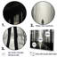 «Black and White Forest Silence», art mural encadré «Forest»-97011824-97011832