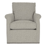 Gwynn Cotton Swivel Armchair