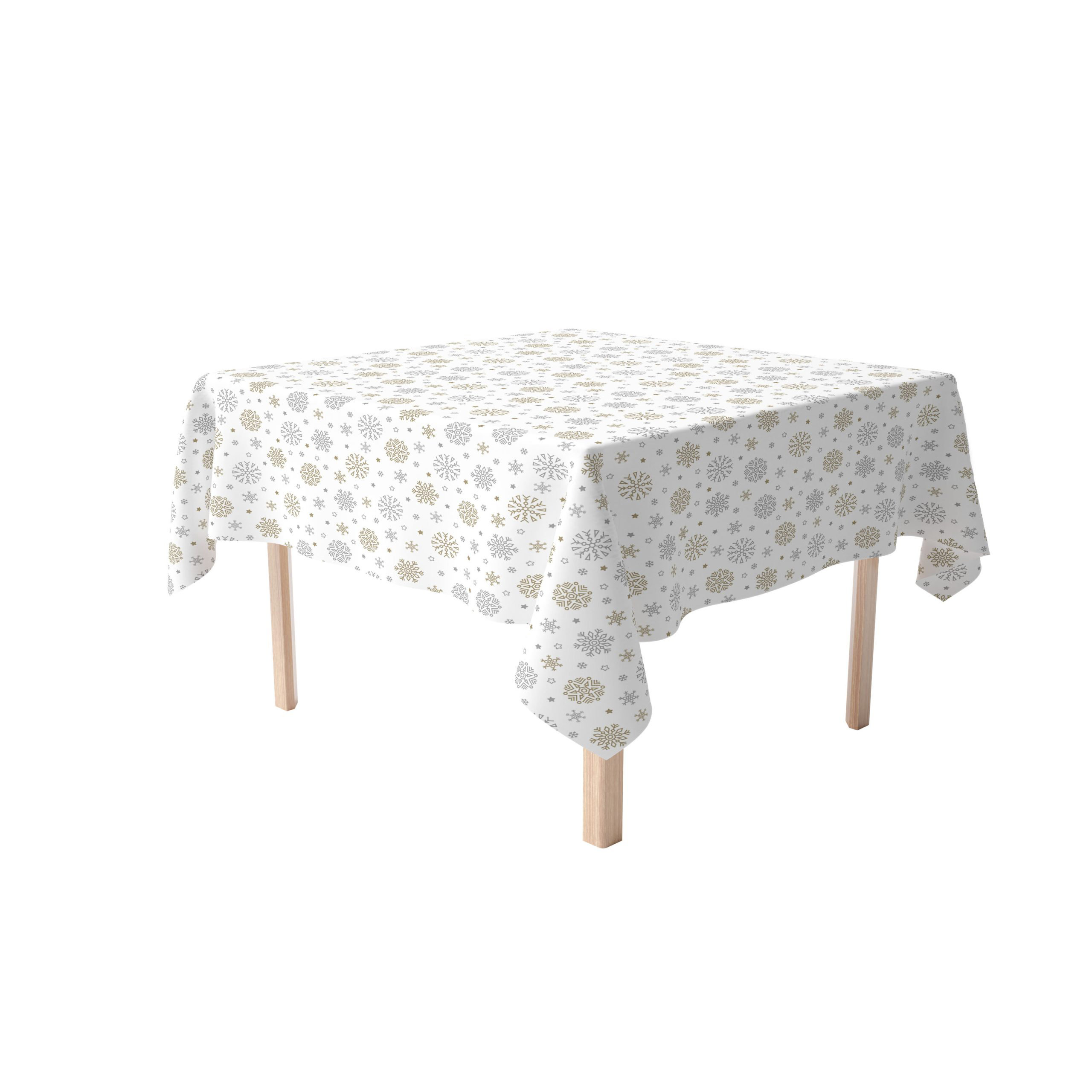 The Holiday Aisle® Eggo Square Christmas Cotton Tablecloth | Wayfair