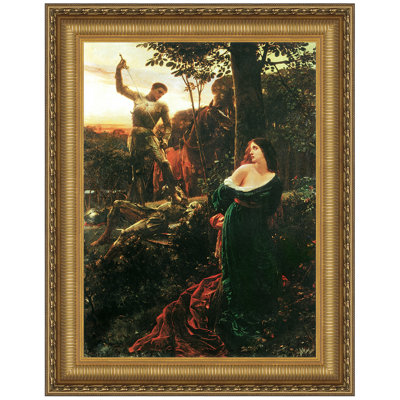 " Chivalry, 1885 " by Frank Dicksee