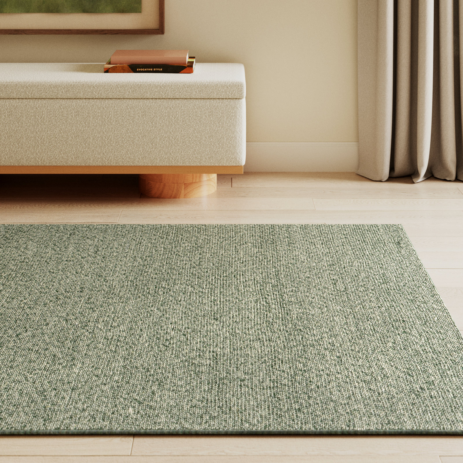 Taro Hand-Woven Rug, Rectangle 5' x 7'6"