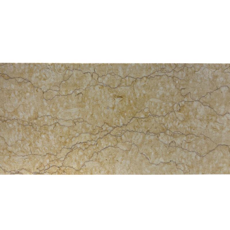 Dosseret en pierre 48 po, Marbre Marfil Crema