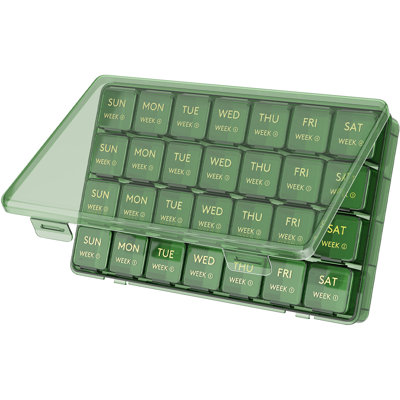 28 Day Pill Craft Case Plastic Set