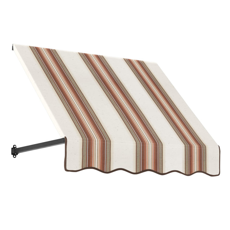 Awntech Dallas Retro Acrylic Fabric Fixed Awning