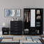 Maybery 3 Piece Bedroom Set (1 Drawer Bedside Chest, 5 Drawer Chest, 3 Door 2 Drawer Mirrored Wardrobe), (5)-955660143