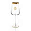 Wine Goblet NEW MONOGRAM  Gold 14.5 oz, H 8.5 in-2111201996