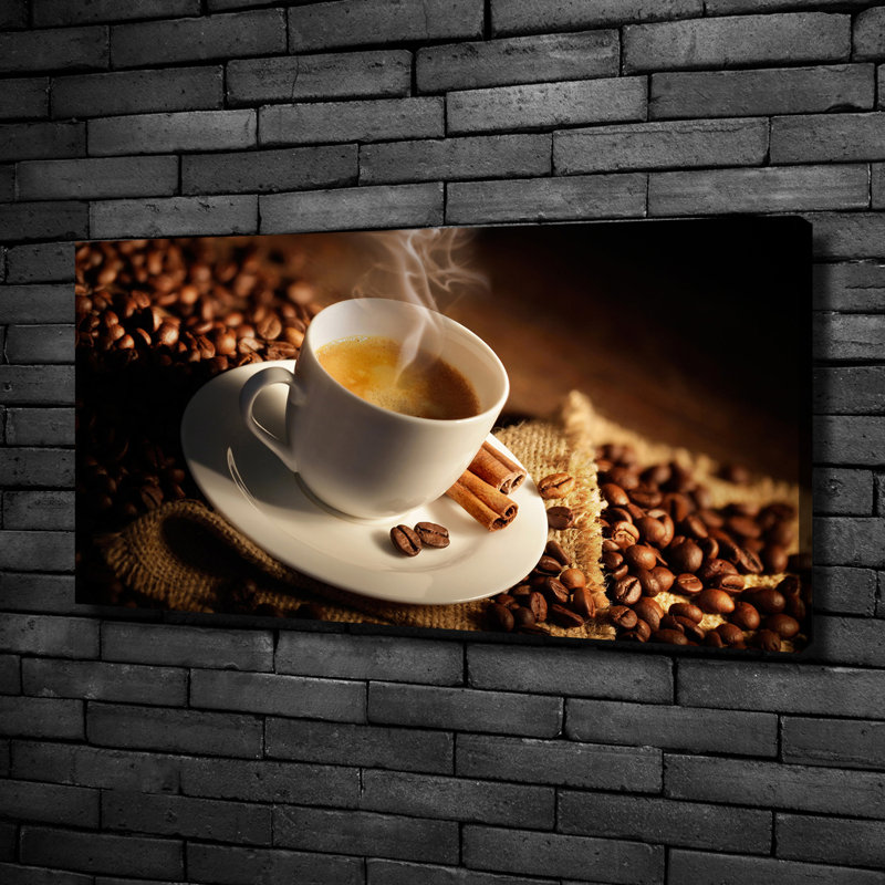 Coffee In A Cup - Wrapped Canvas Print